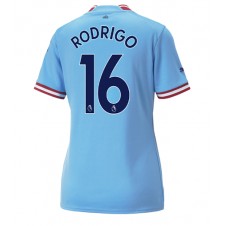 Manchester City Rodri Hernandez #16 Hjemmedrakt Kvinner 2022-23 Kortermet
